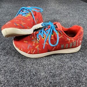 NoBull Cheat Meal Printed Red Sprinkles Shoes Unisex Men's 7.5 Women's 9 Dounuts